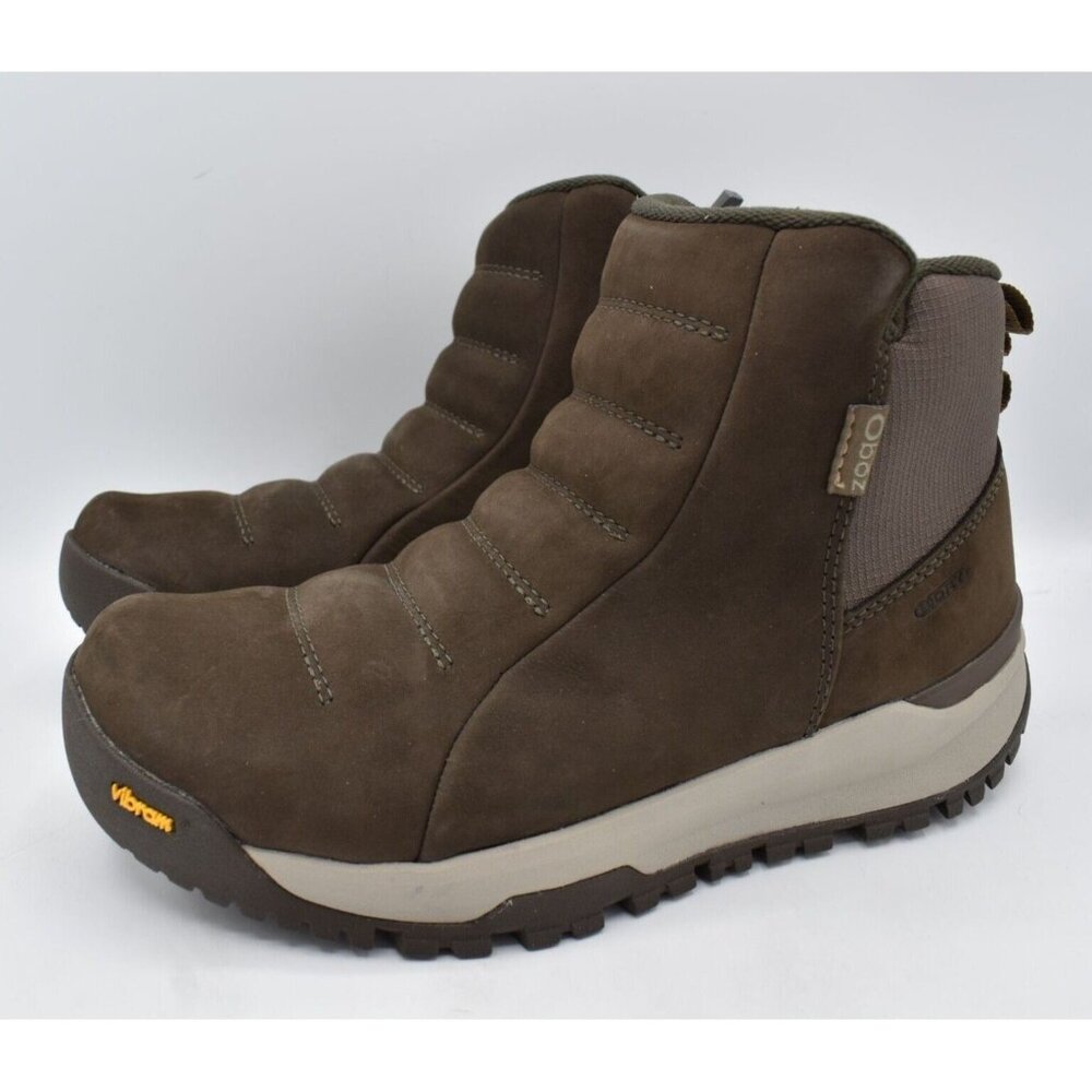 Oboz Footwear Womens Size 9.5 Sphinx Brown Nubuck Insulated Waterproof Boots